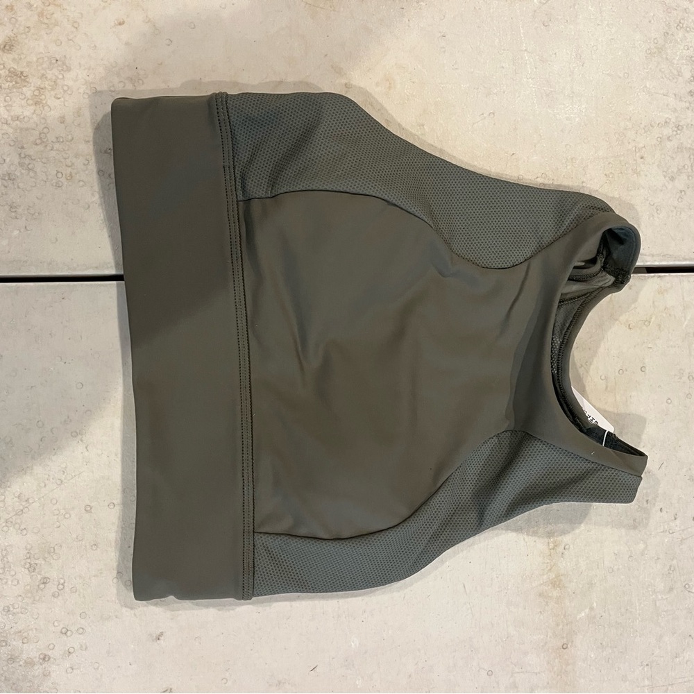 Lululemon Athletica Sage Green High-Neck Tank